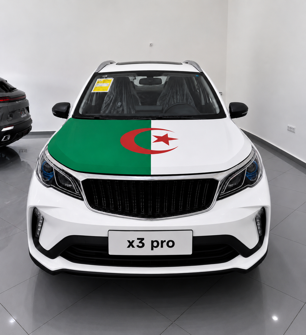 العلم الوطني المرن لجميع السيارات