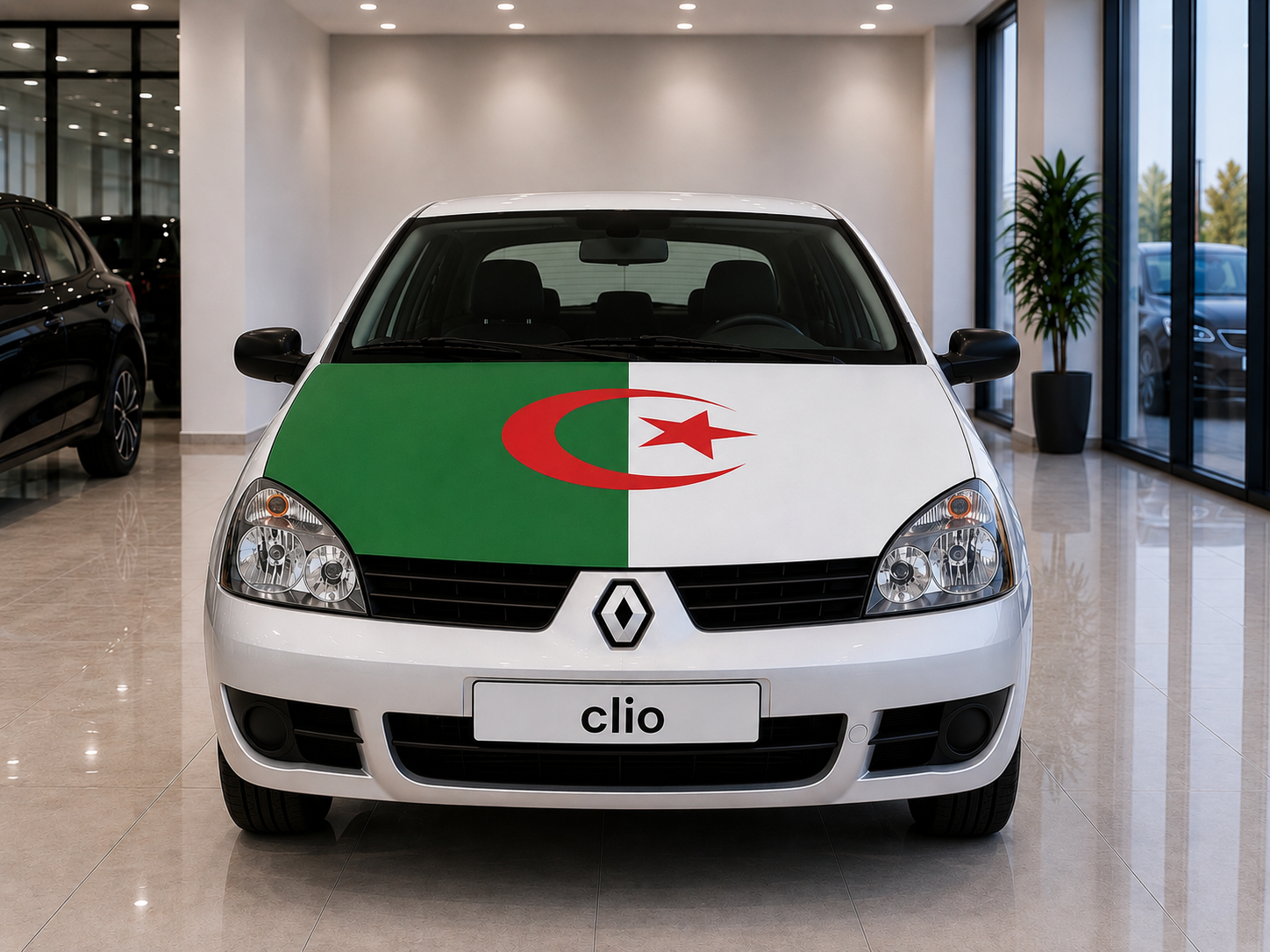 العلم الوطني المرن لجميع السيارات