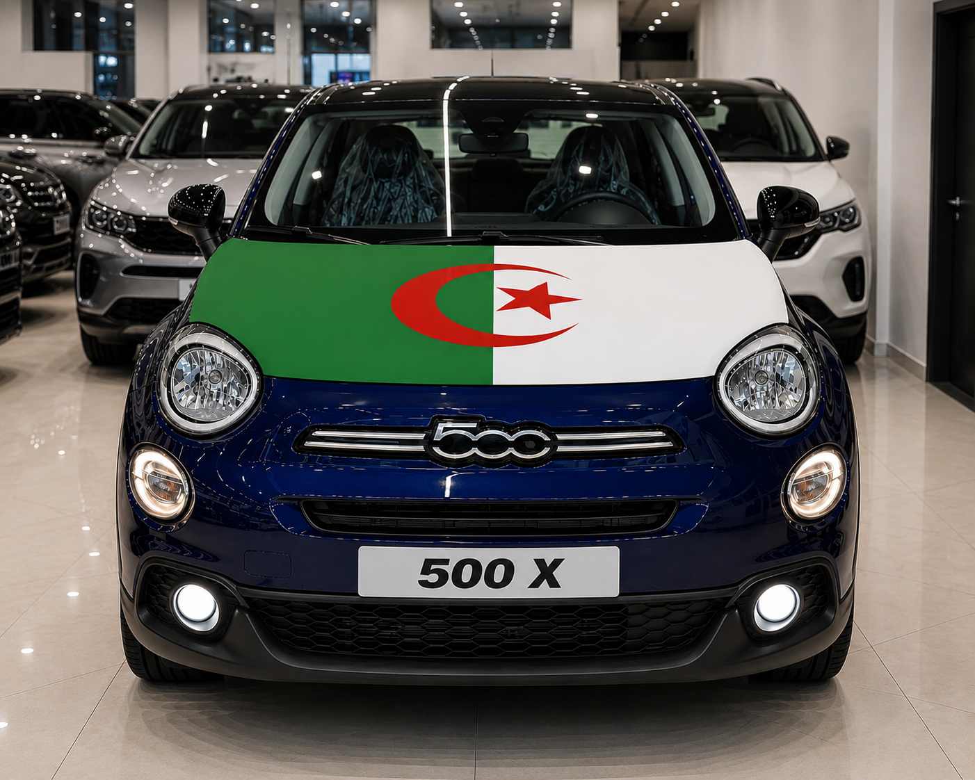 العلم الوطني المرن لجميع السيارات